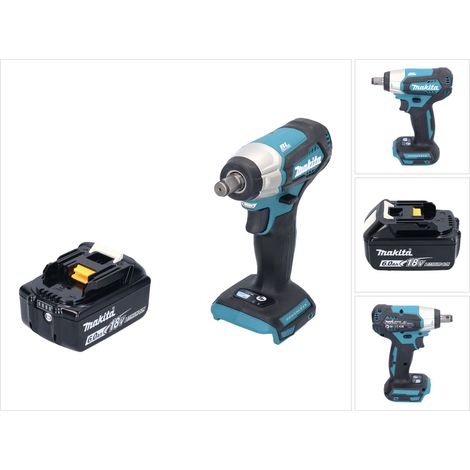 Llave de impacto sin cable Makita DTW 181 G1 18 V 210 Nm 1/2" sin escobillas + 1x batería recargable 6,0 Ah - sin cargador