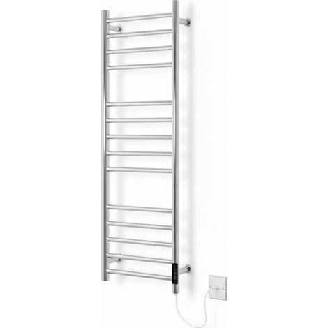 Larne  Dry Electric  Stainless Steel Towel Rail 1000 mm High 300mm Wide Energy Efficient