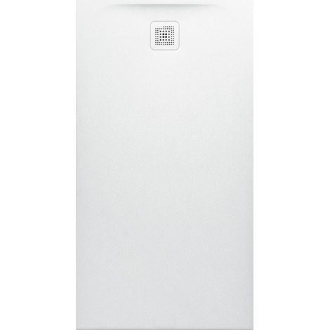 Receveur de douche LAUFEN PRO rectangulaire, bonde côté court 1500 x 800 x 42 mm anthracite LAUFEN