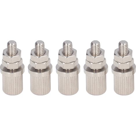 Lot de 10 connecteurs de borne de liaison Jack, kit d'accessoires pour équipements électroniques, postes de fixation, douilles à vis, matériel de câblage, robuste et pratique. (1/5)