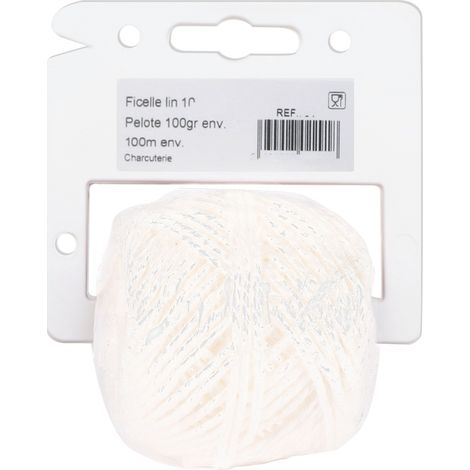 5 Synthetische Schnur Weiß Spezial für Geflügel 140 g 1,0/3 - Le Pratique