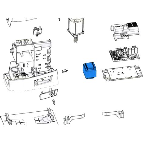 came pièce détachée transformateur bkv15 230v 88001-0179 (1/3)
