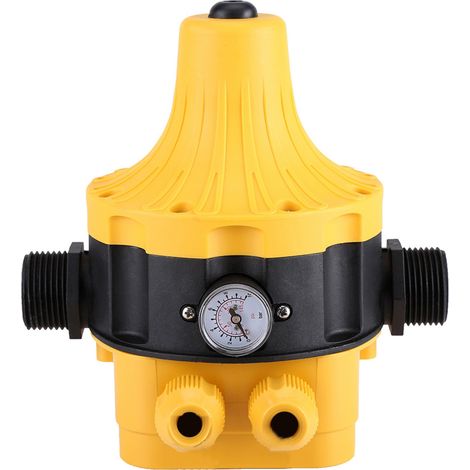 Pompe à eau automatique pressostat contacteur électrique avec manomètre régulateur pour maison (1/5)