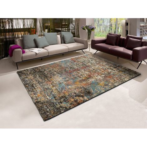 ATTICGO Tapis vintage KARIA 61 Multicolore 140x200 cm (1/4)