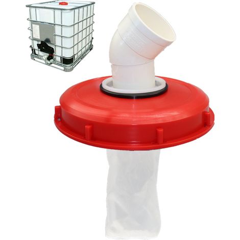 Filtre IBC en nylon lavable avec couvercle pour réservoir d'eau de pluie IBC 1000 litres 245 mm nlfelt (DN225)-AquaForge