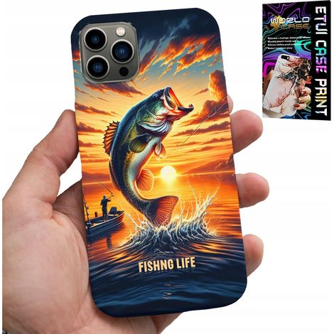 Custodia per iPhone 11 PRO - custodia a forma di canna da pesca + vetro (1/5)