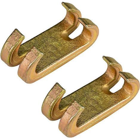 Lot de 2 pinces à double griffe pour trieur de chaînes. crochet de butée double et pince de traction (1/5)