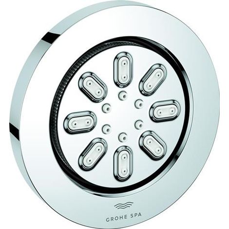 Grohe Rainshower Aqua Soffione doccia laterale a 2 getti Cromo, 26801000