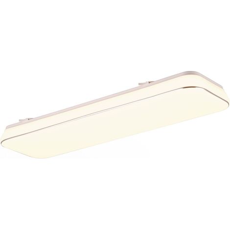 BLANCA PLAFONIERA LED  28W 3200lm, 3000K RETTANGOLARE DIMMERABILE CON INTERRUTTORE 60CM X 17CM (1/3)