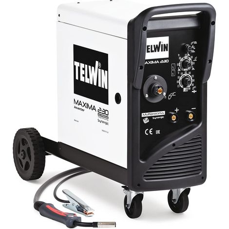 Telwin 816234 Maxima 230 Synergic, Saldatrice Multiprocesso (1/4)