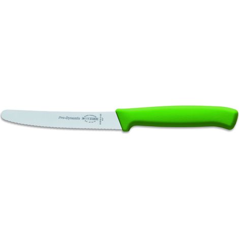 F. DICK ProDynamic Allzweckmesser 11 cm Wellenschliff Küchenmesser apfelgrün