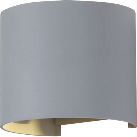 LED Außen Bereich Wand Lampe Terrassen Effekt UP DOWN Leuchte Flügel schwenkbar