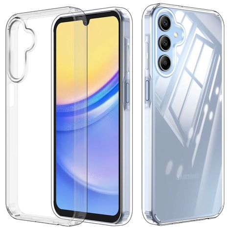 Schutzhülle für Samsung Galaxy A15 4G/5G, Galaxy A25 5G, transparente Hybrid-Schutzhülle von Alogy (1/5)