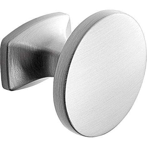 Classic - Bouton 34 mm R.536 460 034-66 Effet Inox Mat (1/2)