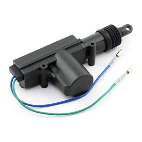 Attuatore per serratura porta, alimentazione automobilistica a 2 fili da 12 V