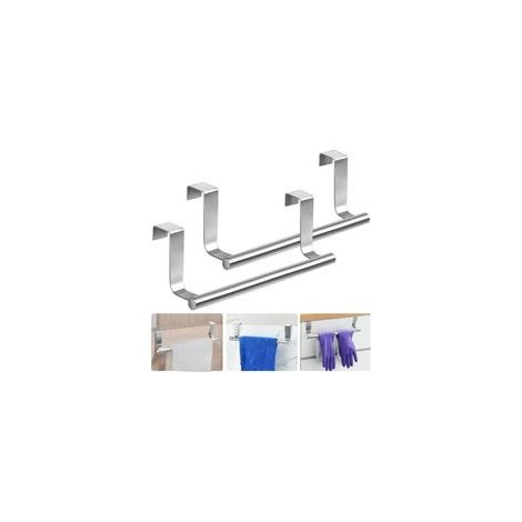 2 PCS Porte Serviettes Mural en Acier Inoxydable 23x6.5cm Porte Serviette Suspendu Support Serviette Mural Barres Porte Serviette Porte Serviettes de Salle de Bain Porte Serviette Inox Mural