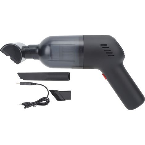 Aspirateur voiture sans fil 120W portable rechargeable 8000pa forte aspiration pour auto maison noir (1/5)