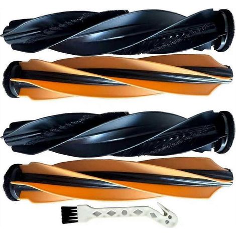 Paarweise Walzenbürsten für Dreame L50 Pro Ultra, X50 Ultra, X50 Master, L40s Pro Ultra: optimale Reinigungsleistung (1/5)