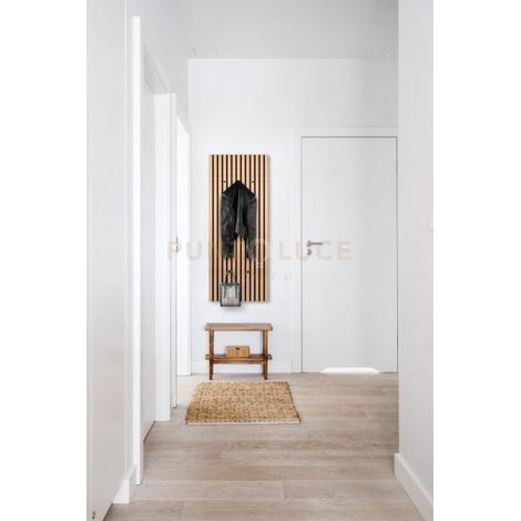 GWEN APPENDI ABITI LARGO COLORE LEGNO NATURALE FONOASSORBENTE 50X125CM