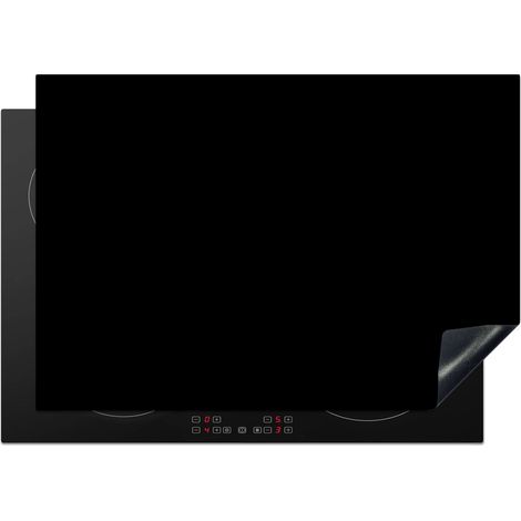 PROTECTION PLAQUE INDUCTION Noir - Couleur unie Cuisine Accessoire 75x52 cm