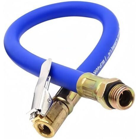 Tuyau de Gonflage des Pneus 36cm Adaptateur de Tuyau de Gonfleur de Pneu Remplacement de Gonflage Tuyau d'air Adaptateur pour Moto vélo Voiture pneus de gonflage sur Camion