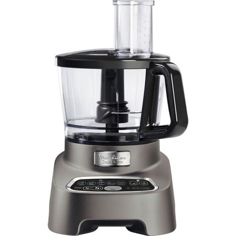 Robot multifonction Moulinex Double Force FP827E10 1000 W Gris avec 10 accessoires