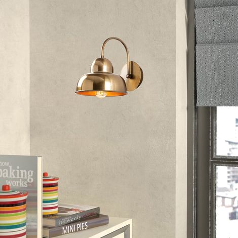 Wandlampe Goldmetallischer Reiz