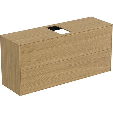 IDEAL STANDARD T3949Y6 meuble sous-lavabo Conca, 2 tiroirs, (1/2)