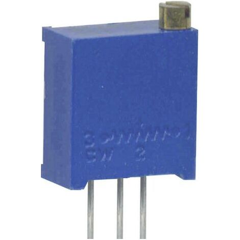 Weltron 001045026349 WEL3296-W-505-LF Potentiomètre variable 25 tours, in-line linéaire 0.5 W 5 MΩ 9000 ° 1 pc(s) W14885 (1/3)