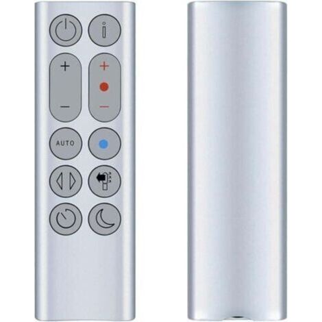 Télécommande de remplacement pour ventilateur de chauffage/purificateur d'air Dyson Pure Hot + Cool HP04 HP05 HP06 HP09 HP4A (couleur : argent) (1/4)