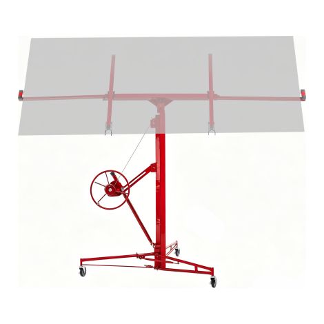 Scie télescopique pour branches avec treuil, hauteur réglable 180-470 cm, inclinaison 60° (1/5)