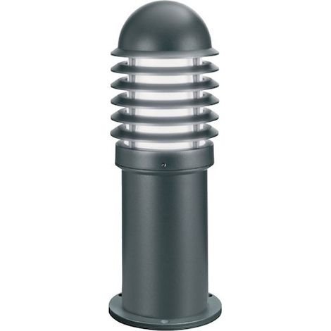 borne extérieur - aric caleo 1 - basse - culot e27 - noir - sans lampe - aric 1796 (1/3)