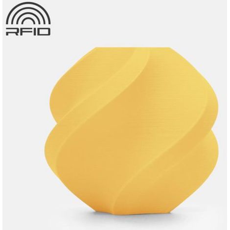 Filament PLA jaune citron mat Bambu Lab – Recharge de 1 kg, 1,75 mm  Filament jaune citron mat de qualité supérieure pour des impressions nettes et détaillées (1/2)