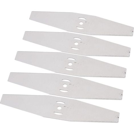 Replacement Blades for Grass Trimmer, Steel Lawn Mower Blades with Sharp Edges, Electric Trimmer Blades (1/5)