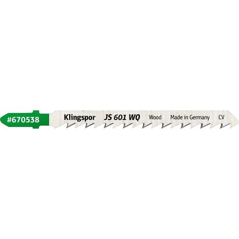 Lama per seghetto Klingspor JS 601 acciaio 100 mm