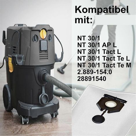 Packung mit 10 Kärcher Staubsaugerbeuteln 2.889-154.0 (1/5)