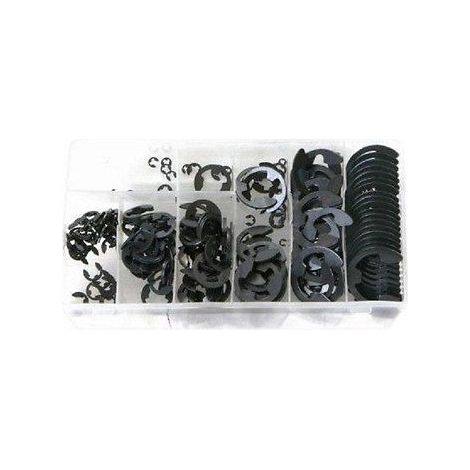 300 PZ CLIP GRAFFA CIRCOLARE ASSORTIMENTO KART AUTO BLOCCAGGIO CALCIOBALILLA