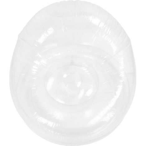 Fauteuil gonflable transparent, canapé gonflable amusant pour l'intérieur et l'extérieur, idéal pour les fêtes dans le jardin, les chambres et les espaces extérieurs. (1/5)