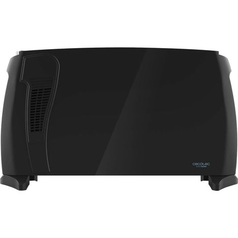 Convecteur mural vertical noir 2000 W silencieux