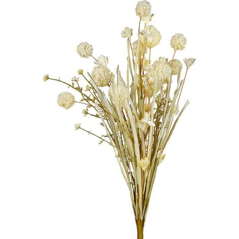 Bouquet Artificiel Champêtre Beige Naturel 56cm (1/3)