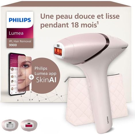 Philips Lumea Serie 9900, BRI950/02, kabelloses IPL-Haarentfernungsgerät