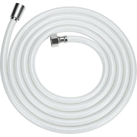Tuyau de douche en PVC de 3 m, anti-torsion, haute pression tuyau douche de rechange, pour robinets de baignoire. (1/5)