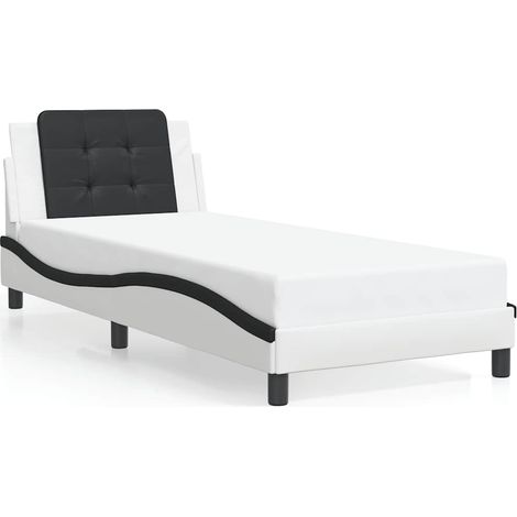 Maison Exclusive - Estructura de cama sin colchón Zadar cuero sin (1/5)