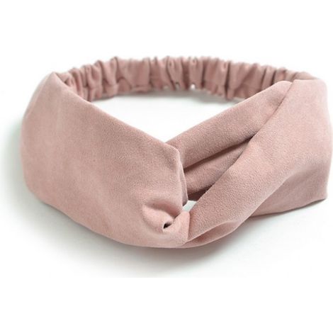Fascia per capelli in tessuto, turbante, ornamento per capelli elegante per donna