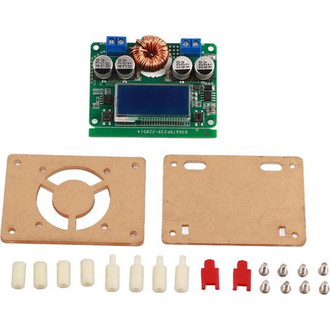 DC/DC-Abwärtsnetzteilmodul 8–60 V auf 3–32 V, max. 7 A, einstellbar, mit Gehäuse
