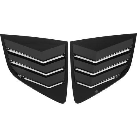 2 pièces persiennes triangulaires pour vitres arrière latérales de voiture, cache décoratif de remplacement pour RS CR-V 2023+ (1/5)