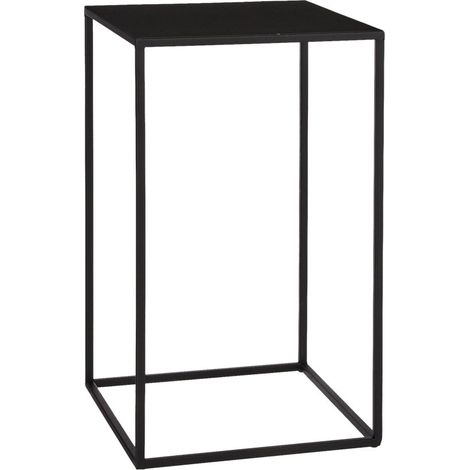 Mica Beistelltisch Quinty Ø 30 x H 50 cm schwarz Beistelltisch