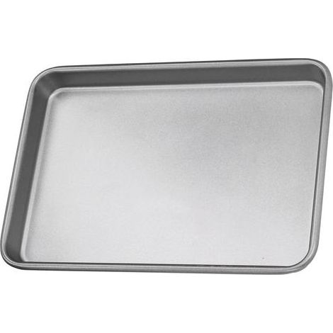 Plaque de Cuisson Rectangulaire Résistante - 3 Tailles pour Four et Patisserie (1/5)
