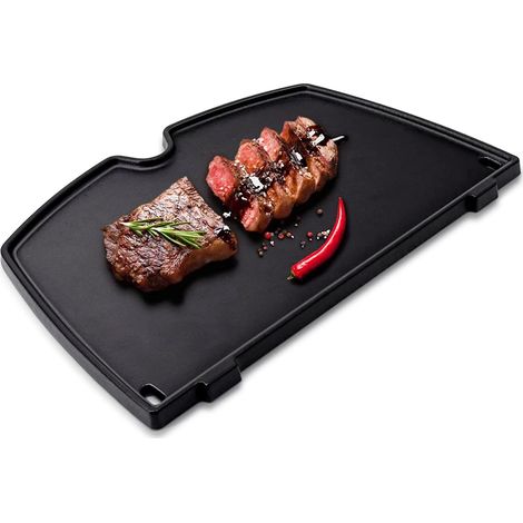 6558 Griddle Plate for Gasgrill Q100 Q1200 Q1400 Electric Q1000 Q1400, 32CM Griddle for Q100 Q1000 Q1000 Series Q120 Q1200 Spare Parts (1/5)