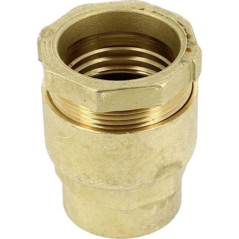 Raccord laiton série Fer à compression Femelle 1"1/4 PE Ø42